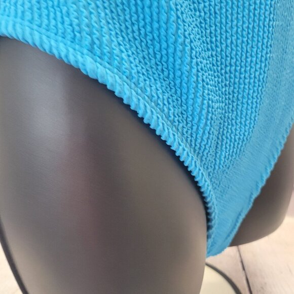 Bleu by Rod Beattie Plus Size Square-Neck One-Piece Swimsuit- Coldwater - Picture 4 of 7